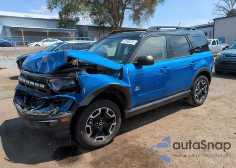 2022 Ford Bronco Sport Outer Banks из США, поврежденный, VIN 3FMCR9C66NRD27769
